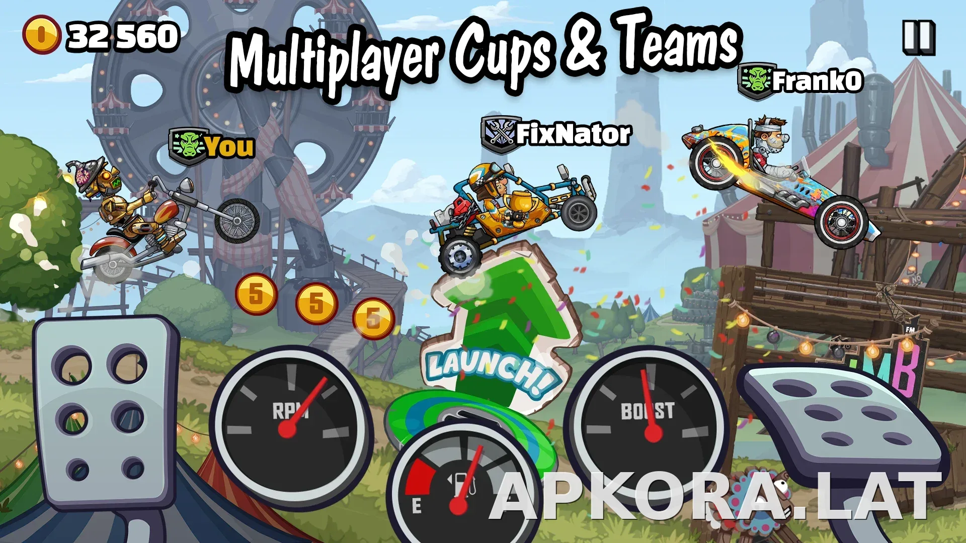 Hill Climb Racing 2 скриншот 3