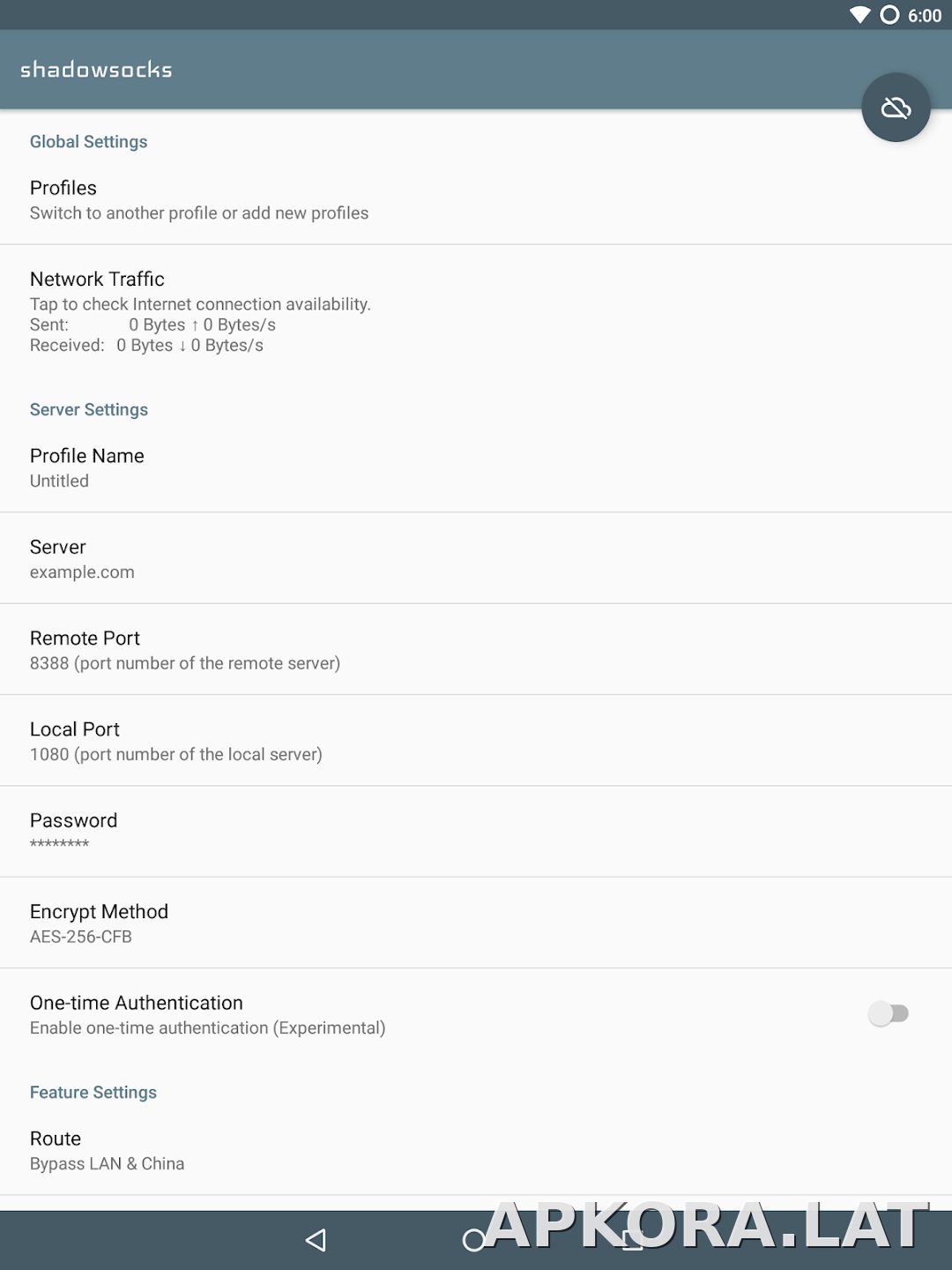 Shadowsocks скриншот 5